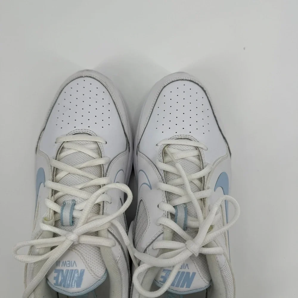 Nike View III White Training Running Sneakers Shoes Women Size 10